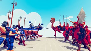 RENISSANCE TEAM vs VIKING TEAM| TABS Totally Accurate Battle Simulator