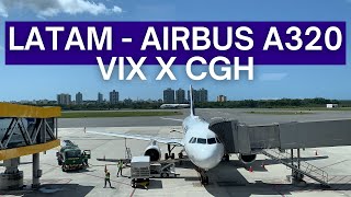 TRIP REPORT | LATAM Airlines - Airbus A320 - Vitória (VIX) to São Paulo (CGH) | Premium Economy