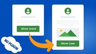 Show more/less content in WordPress without plugins [40]