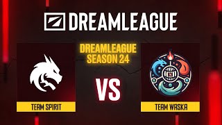 Team Spirit проти Team Waska | DreamLeague Season 24 - Group B