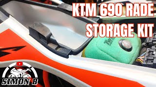 Maximize Your KTM 690 Storage: Rade Garage Storage kit Installation