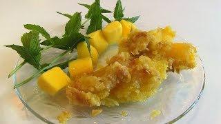 Betty's Tropical Mango Dump Cake