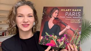 Hilary Hahn - Paris limited-edition box-set unboxing