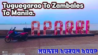 Tuguegarao To Zambales to Manila || Solo Ride || North Luzon Loop