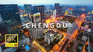 Chengdu, China 🇨🇳 in 4K ULTRA HD 60FPS video by Drone