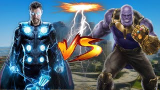 GTA 5 - Thor VS Thanos