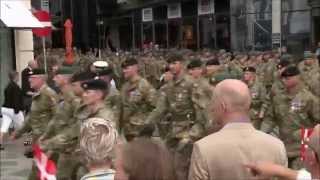 Beautiful video of Danish army infantry 2015