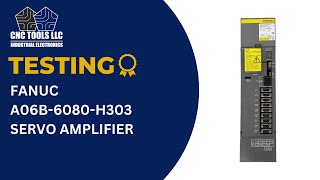 Testing a Fanuc A06B-6080-H303 Servo Amplifier #cnc #amplifier