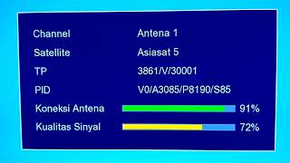 SATELLITE RADIO ANTENA 1 PORTUGAL