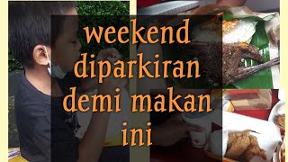 Weekend party.... ayam,burger dan bebek (retjeehh but happy)