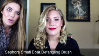 1940's Screen Siren Waves Prom Hair Tutorial