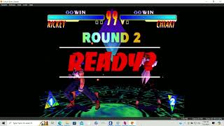 Critical Blow PSX Parsec PL1 realransic vs PL2 Mr.Hadoken