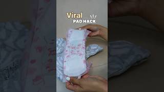 Viral Pad hack 😱 Periods hack | Honest review | Shanika Khurmi #ashortaday #ytshorts #shorts