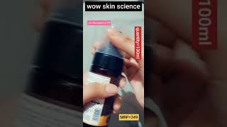 wow skin science ubtan foaming face wash .cleanser  under 400 no parabeans, silicones and sulphates