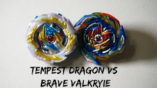 Beyblade Burst Tempest Dragon Vs Brave Valkyrie