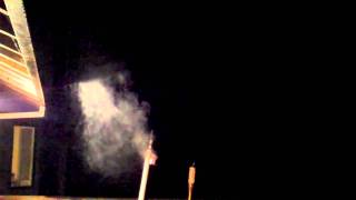 large bottle rocket- launch failure