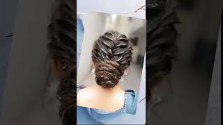 New bridal hairstyle# bridal #wedding #shorts