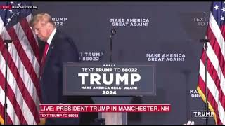 America's President Trump mocks Biden