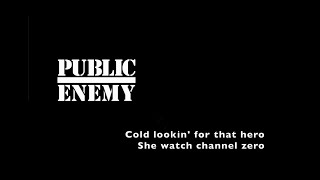 "SHE WATCH CHANNEL ZERO?!" Public Enemy (1988)  LYRICS Full HD 1080p. David Cronenberg.Videodrome