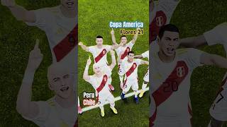 Copa America 2024!!Chile vs Peru!!Flores!!🇨🇱🇵🇪!!Golazo!!