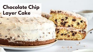 Old-Fashioned Chocolate Chip Cake