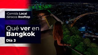 🇹🇭【Qué ver en Bangkok, Tailandia  2024 】Sirocco Rooftop