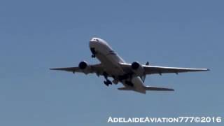 Air New Zealand Boeing 777-200ER -- Roaring RR Trent 800s!