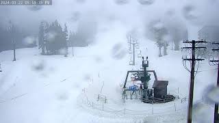 Mount Washington Alpine Resort. Hitting the slopes