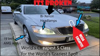 I Bought the CHEAPEST Mercedes S Class in the WORLD