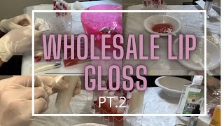 LIP GLOSS WHOLESALE ORDER |PART 2| DEE DEE