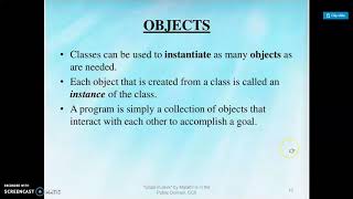 Object Orieted Concepts in Java