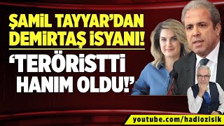 ŞAMİL TAYYAR’DAN BAŞAK DEMİRTAŞ İSYANI! ‘TERÖRİSTTİ HANIM OLDU’