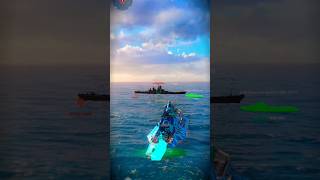 modern warships USS New Hampshire dpm #modernwarships #edit #story #capcut #status #gameplay