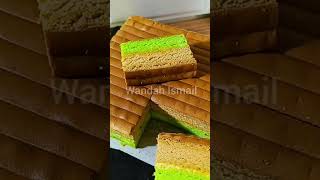 Lapis Pandan Coklat Sponge Cake