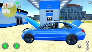 Mercedes C63 In Police - German Engineering Cars Simulator - Android Gameplay