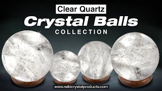 Clear Quartz Ball / Sphere Collection | Reiki Crystal Products: This Was Unexpected!!