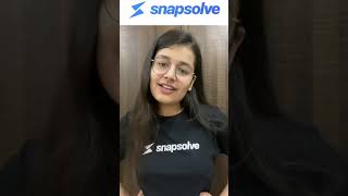 Best Doubt Solving App| Solve PCMB doubts in an Instant|Snapsolve #shorts