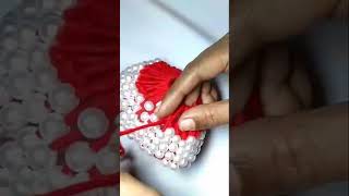 It's so Beautiful.New Amazing Hand Embroidery Latkan  Flower  Design Ideas. Hand Making Latkan ideas