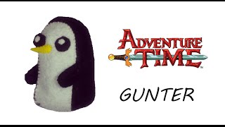 Adventure Time: How To Make Gunter Plushie Tutorial