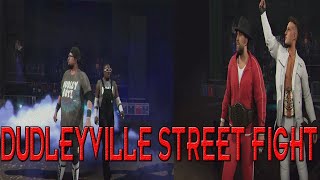 WWE2K24 DUDLEY BOYZ VS THE D'ANGELO FAMILY DUDLEYVILLE STREET FIGHT (LAST MATCH)