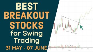 Positive BREAKOUT Stocks for Tomorrow for SWING TRADING ( 31 MAY - 07 June 2023 )  Analysis in HINDI