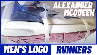 ALEXANDER MCQUEEN Men's Logo Runners