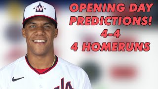 My 2022 Opening Day Predictions...