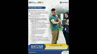 Open Recruitment Jasamarga 2021 // Ayo Daftarkan Diri Kalian Bergabung Bersama Kami