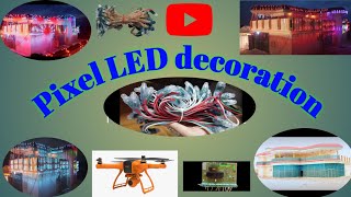 Pixel led light Building decoration  Pixel light #pixelledlight #building #decoration #pixellight