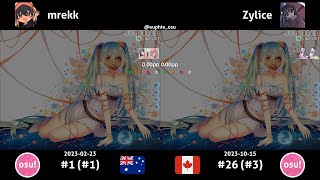 mrekk vs Zylice | MIMI vs. Leah Kate - 10 Things I Hate About Ai no Sukima [1] +HDDT