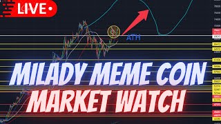 MILADY MEME COIN  JASMY COIN  BTC   \ MARKET WATCH \   ***WE ARE LIVE***