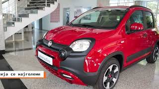 FIAT PANDA HYBRID RED