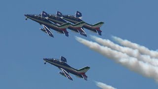 FRECCE TRICOLORI - ADDESTRAMENTO S.DAMIANO 11/04/2024