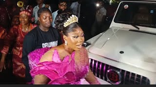 WATCH THE MOMENT WUNMI TORIOLA STORM HER MOVIE PREMIERE QUEEN LATEEFAH